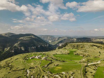 Les fermes caussenardes - Trail n°33