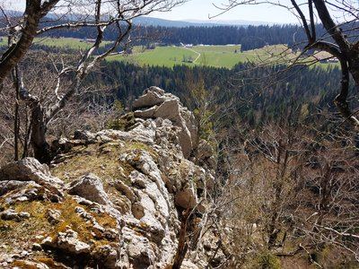Vy aux Moines - Variante Rochers du Cerf