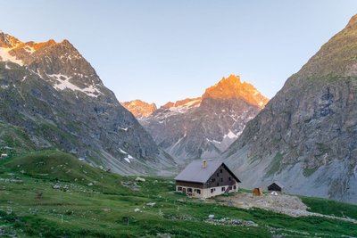 Du Lautaret à l'Alpe de Villar d'Arène par le sentier des Crevasses