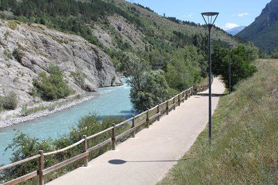 La voie verte de L’Argentière-la-Bessée