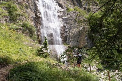 La cascade de la Pissarotte