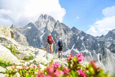Le refuge de Font Turbat par le Petit Vallon