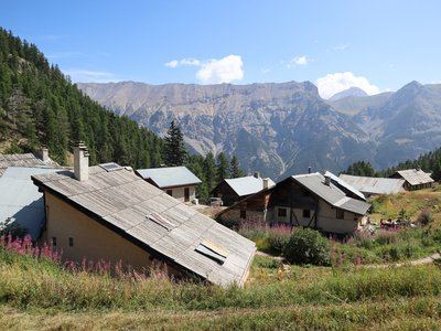 Fort de Lenlon par les chalets du Granon