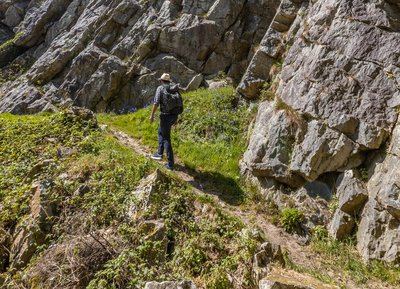 Le parcours du Tertre Sainte Anne, Domfront - Randonnée à pied