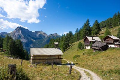 GUILLESTRE - Cols de Bramousse et Fromage depuis Bramousse
