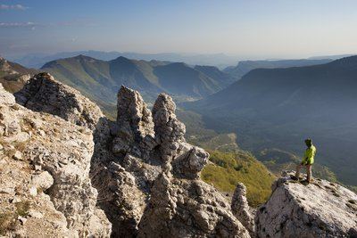 Plateau d'Ambel et la Tête de la Dame